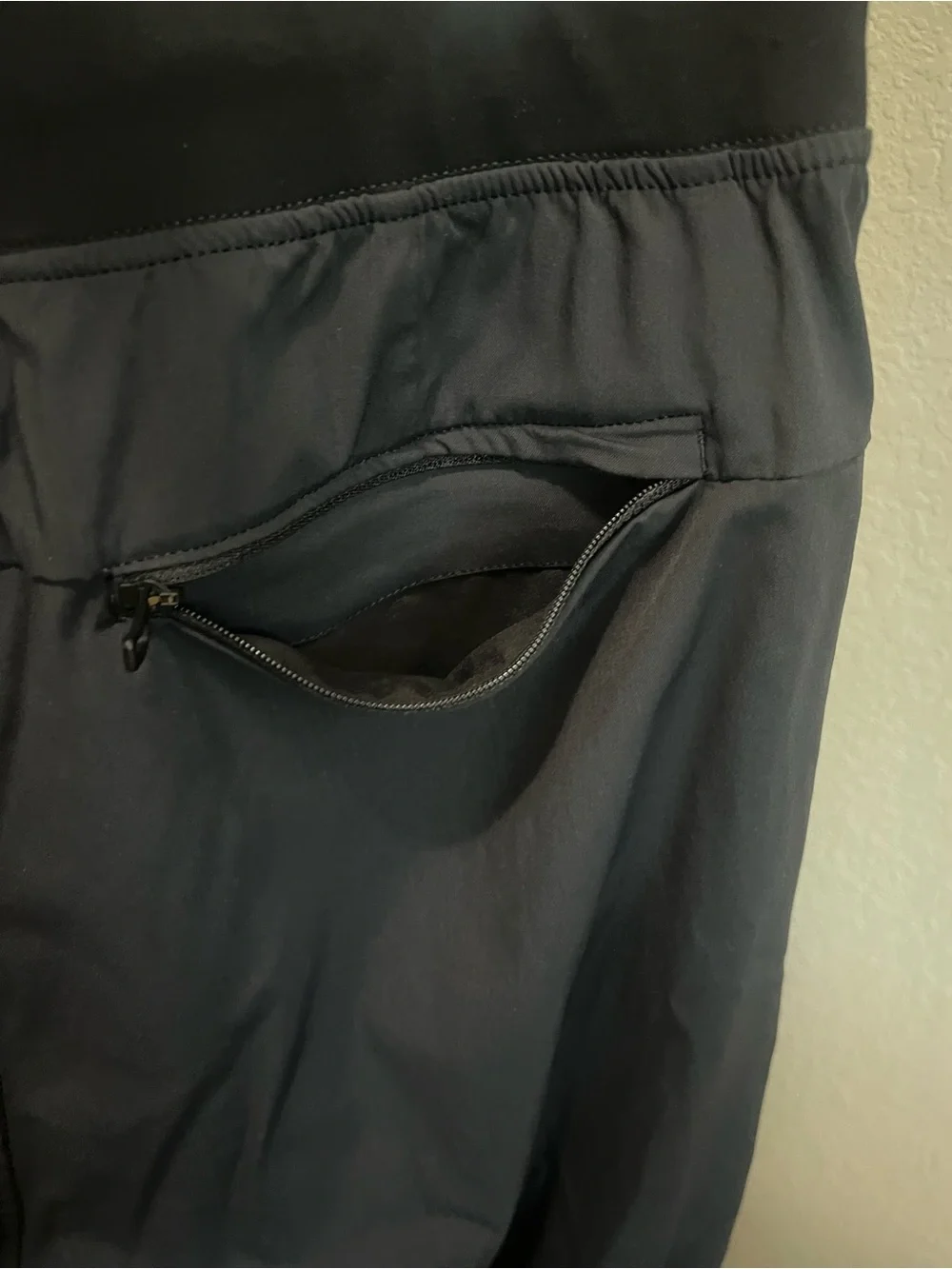 lululemon athletica Black Drawstring Track Pants